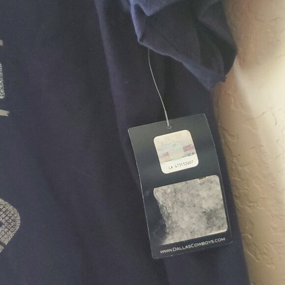 NWT Dallas Cowboys blue Big Star Logo tshirt - Picture 6 of 10